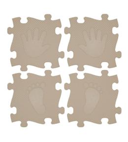 Mata podłogowa sensoryczna 16 el. Magic Set Beż