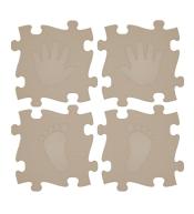 Mata podłogowa sensoryczna 16 el. Magic Set Beż