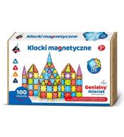 Klocki magnetyczne 100 elementów
