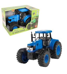 Traktor duży niebieski