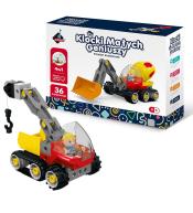 Klocki konstrukcyjne małych geniuszy 4w1 36el