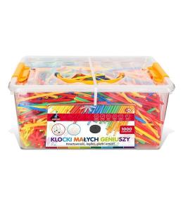 Klocki słomki MIDI 1000 elementów