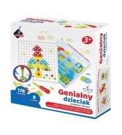 Genialny dzieciak. Mozaika ze śrubokrętem 180el