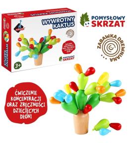 Pomysłowy skrzat - wywrotny kaktus
