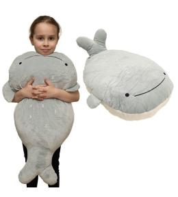 Duży pluszowy wieloryb