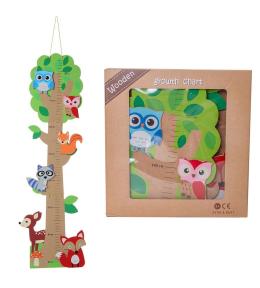 Drewniana miarka wzrostu