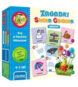Zagadki Smoka Obiboka niebieskie GRANNA
