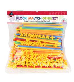 Klocki słomki 300 elementów