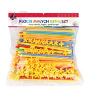 Klocki słomki 300 elementów