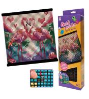 Obraz koralikowy Flamingi