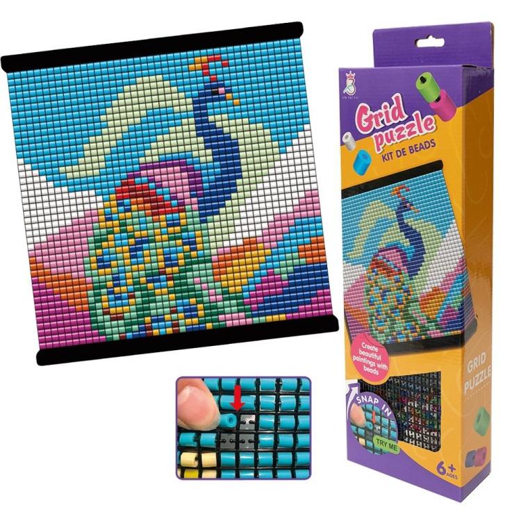 Obraz koralikowy Paw