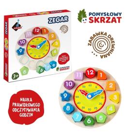 Pomysłowy skrzat - zegar