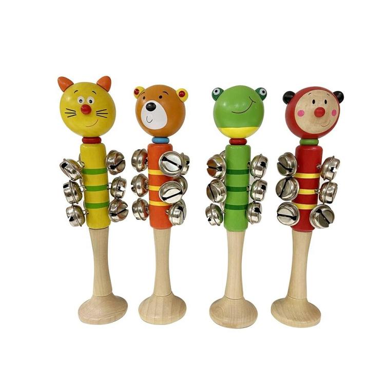 Dzwoneczki drewniane zwierzęta