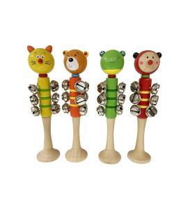 Dzwoneczki drewniane zwierzęta