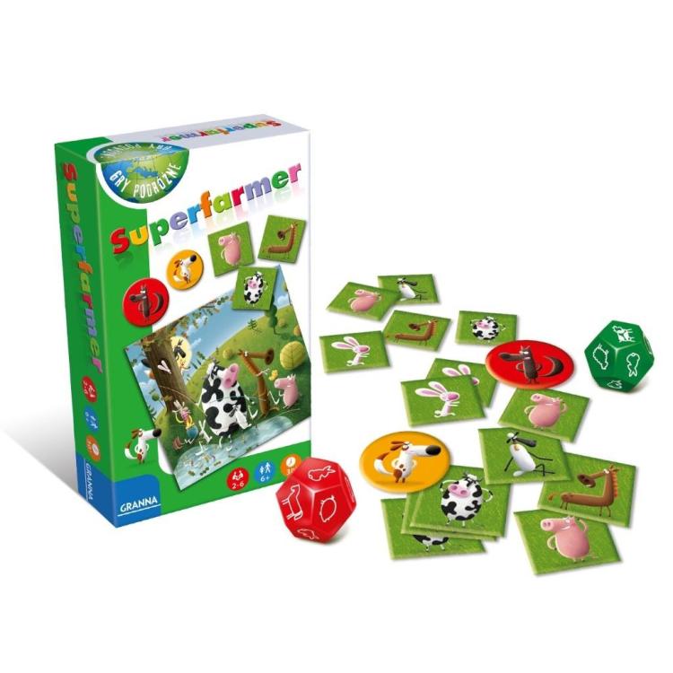 Superfarmer wersja podróżna GRANNA