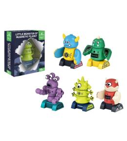 Figurki magnetyczne potworki mix