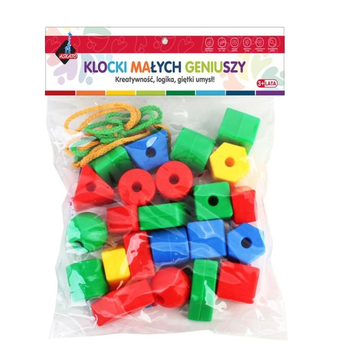 Klocki Geometryczne 22 elementy