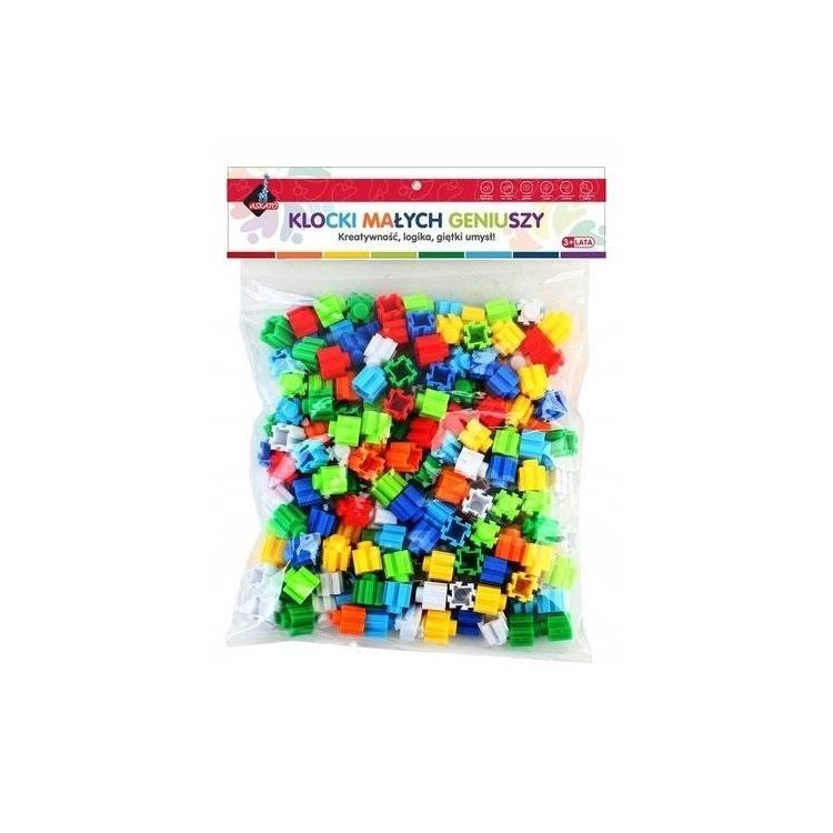 Klocki małych geniuszy 128 elementów