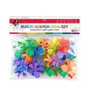 Klocki małych geniuszy - Zwierzątka 34 elementy
