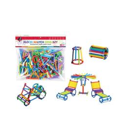 Klocki małych geniuszy - Patyki 173 elementy