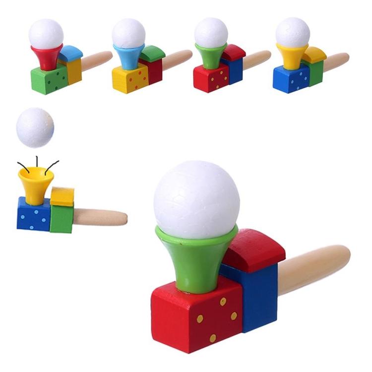 Dmuchawka drewniana Lokomotywa