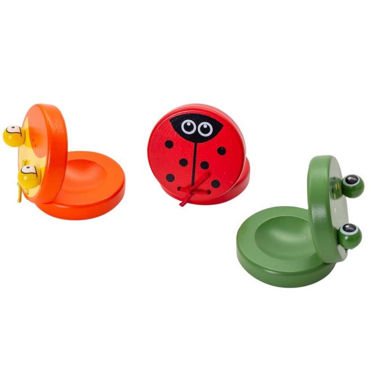 Kastaniet drewniany zwierzątko