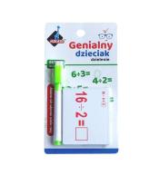 Genialny dzieciak - fiszki matematyczne dzielenie