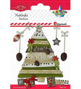 Naklejki 3D choinka
