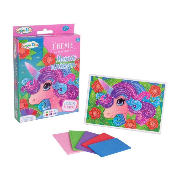 Wyklejanka - Po numerach jednorożec