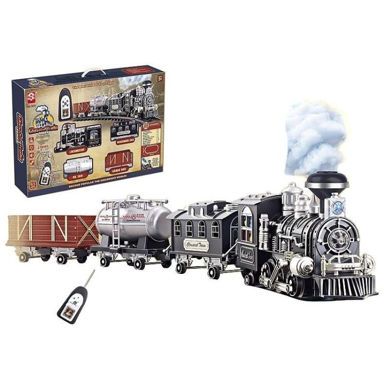 Kolejka zdalnie sterowana z funkcją dymu