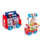 Wózek z hamburgerami