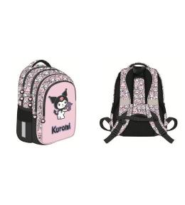 Plecak 4 komorowy Kuromi pink