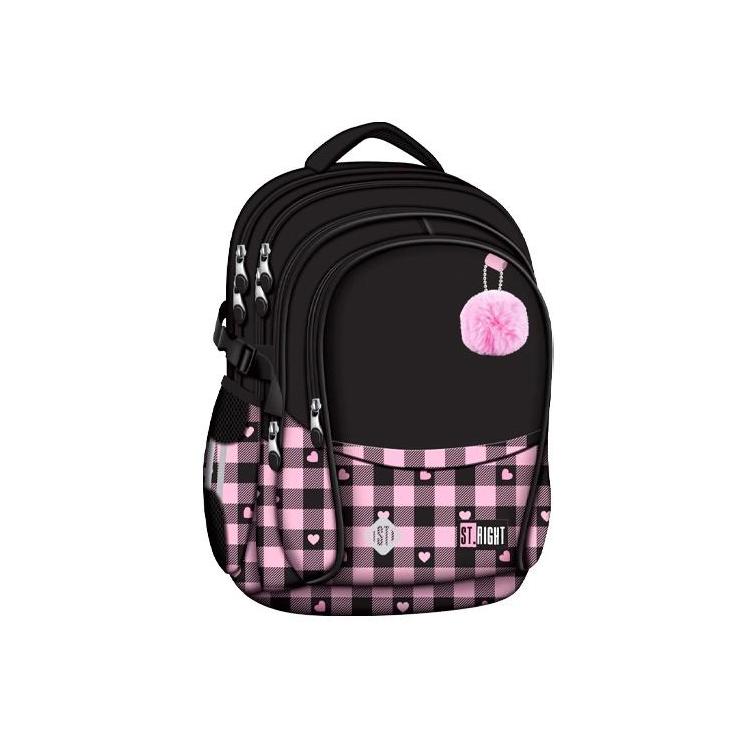 Plecak 4 komorowy BP1 Pink Checkered