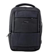 Plecak biznesowy z USB czarny 26L
