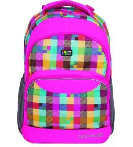 Plecak Tiger Max Discovery neon różowy