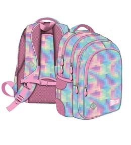 Plecak 4 komorowy BP58 Pastel Pixels