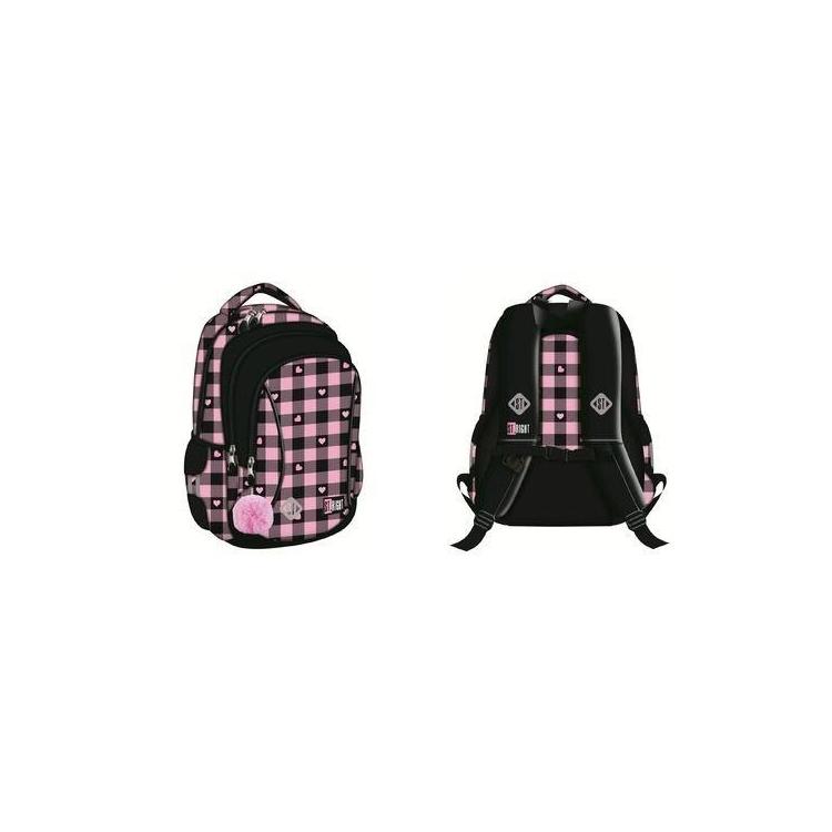 Plecak 3 komorowy BP26 Pink Checkered