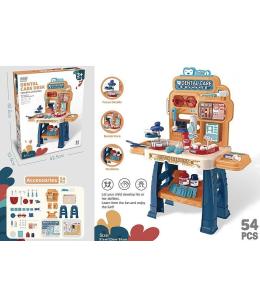 Stół dentysty z wyposażeniem