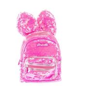 Girabrilla plecak cekinowy króliczek róż