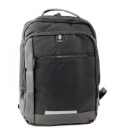 Plecak biznesowy z USB czarny 16L