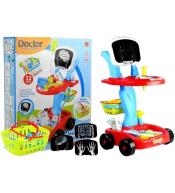 Wózek lekarski z akcesoriami 22el