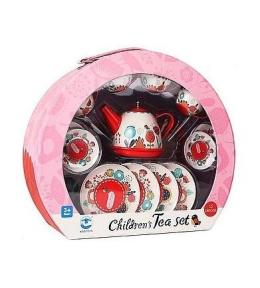 Zestaw do herbaty metalowy 15el