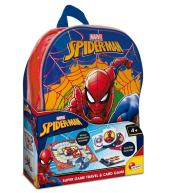 Plecak Spiderman z grą i kartami