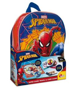 Plecak Spiderman z grą i kartami