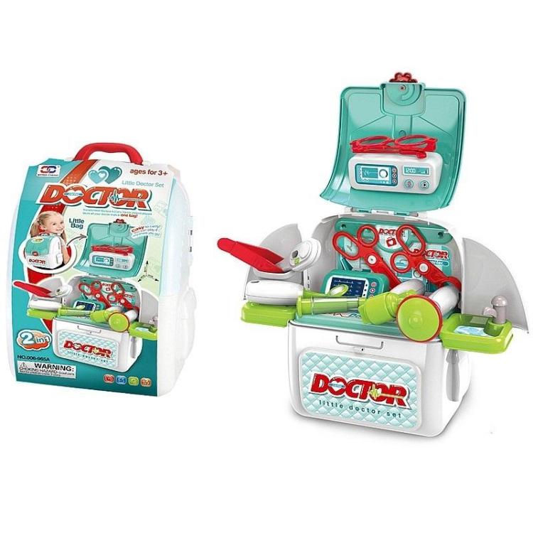 Zestaw lekarz pakowany do plecaka