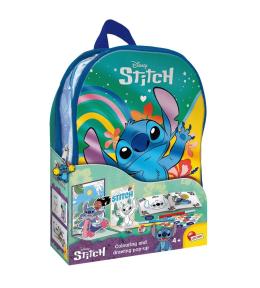 Stitch szkoła rysowania z plecakiem