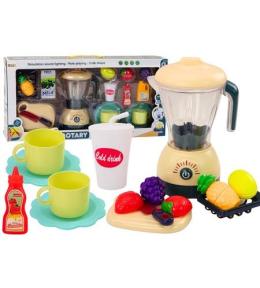 Zestaw elektryczny blender owoce światła dźwięki