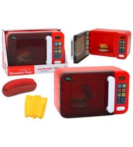 Kuchenka mikrofalowa czerwona