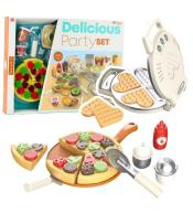 Gofrownica i zestaw do pizzy z akcesoriami