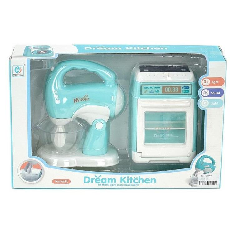 Piekarnik i mikser na baterie